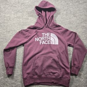 The North Face Womens Half Dome Pullover Hoodie Plum Purple Size Small